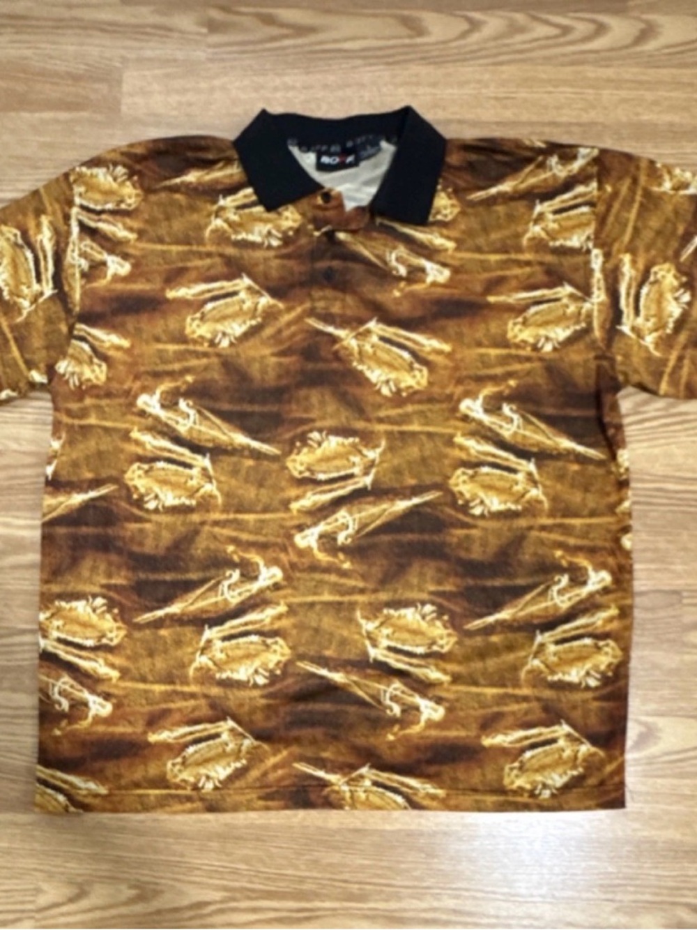 Men's BOFF Vintage Polo Fossil Design
